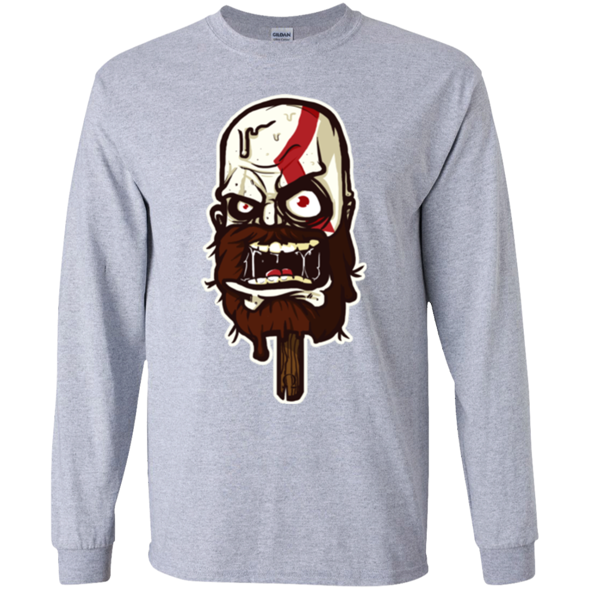 Greek Ice Cream Youth Long Sleeve T-Shirt