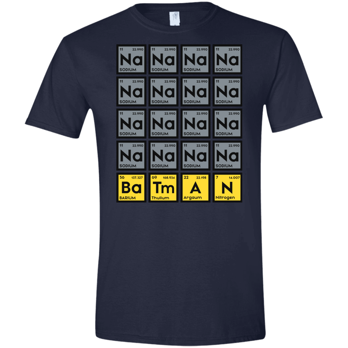 Batmanium Men's Semi-Fitted Softstyle