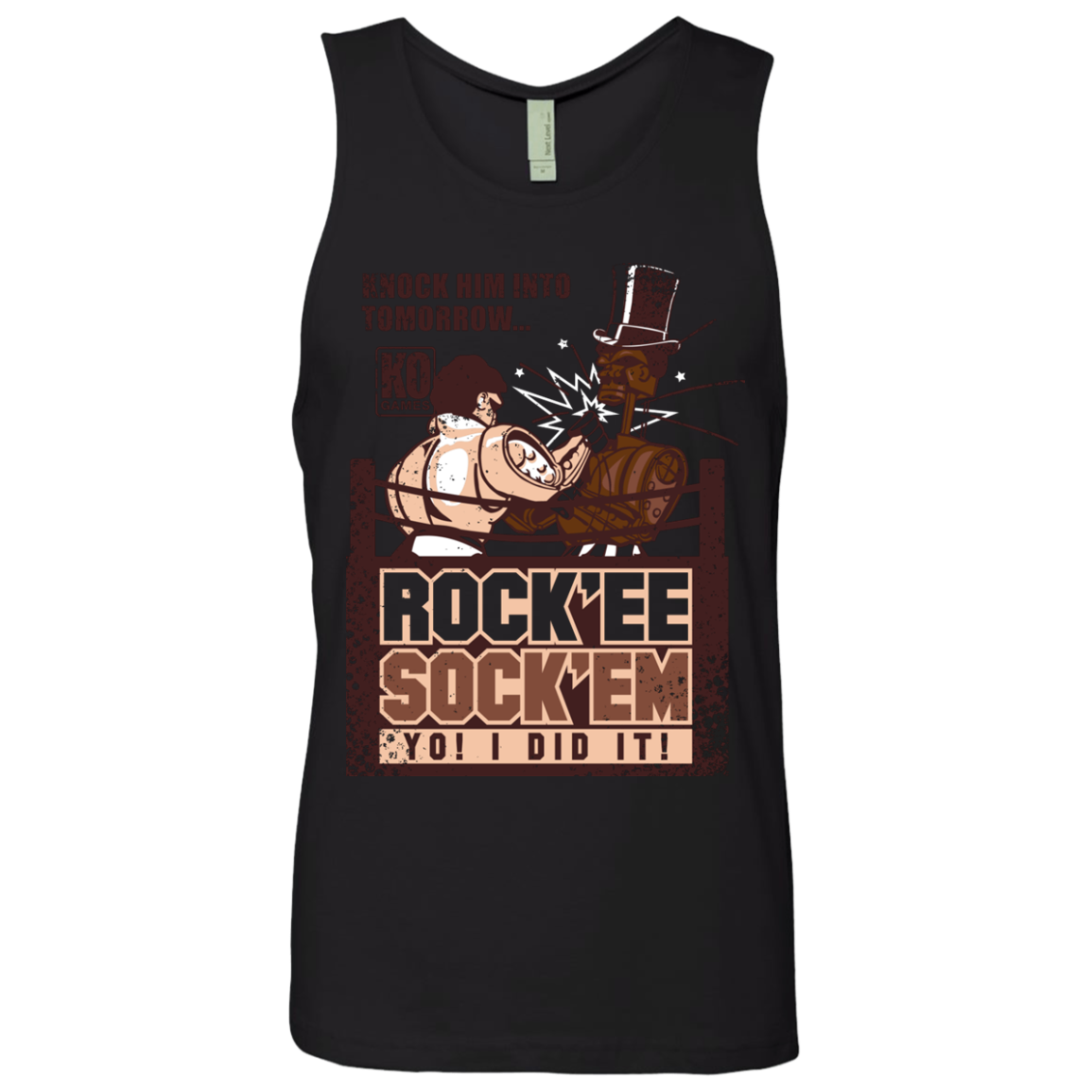 Rockee Sockem Men's Premium Tank Top