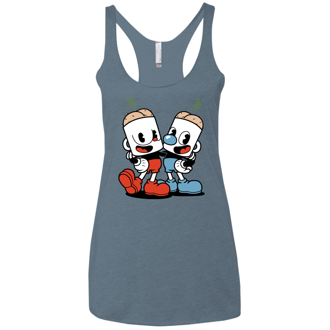 Butthead Women's Triblend Racerback Tank