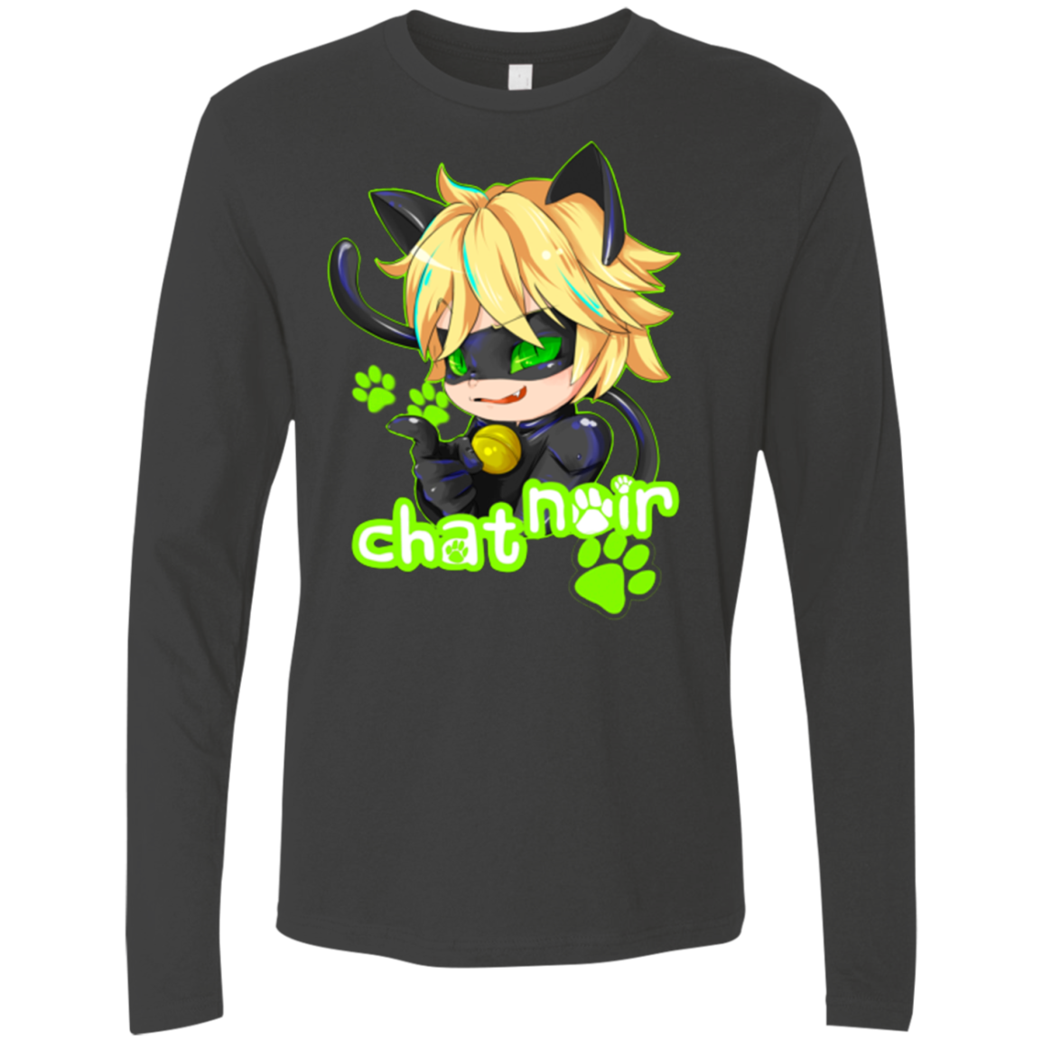 Chat Noir Men's Premium Long Sleeve