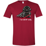 T-Shirts Cardinal Red / S Darker Inside Men's Semi-Fitted Softstyle