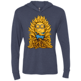 Banana Throne Triblend Long Sleeve Hoodie Tee