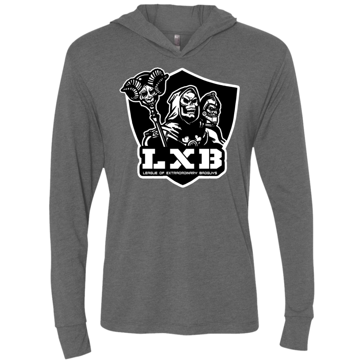 LXB Triblend Long Sleeve Hoodie Tee