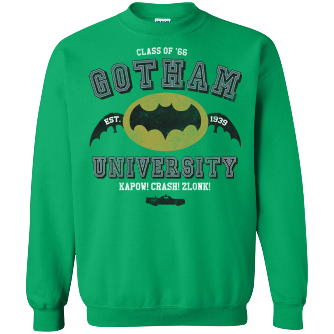 Gotham University Crewneck Sweatshirt – Pop Up Tee