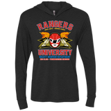 Rangers U - Red Ranger Triblend Long Sleeve Hoodie Tee