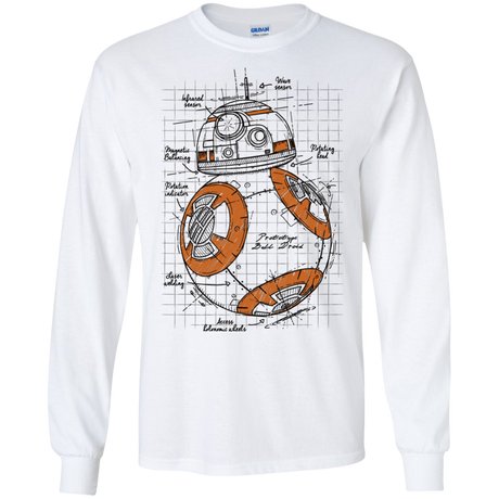 BB-8 Plan Men's Long Sleeve T-Shirt