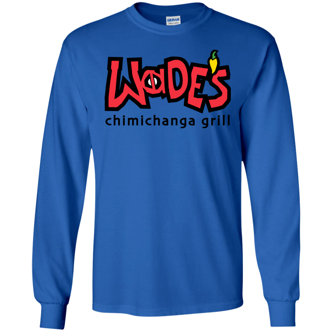 Wades Grill Men's Long Sleeve T-Shirt