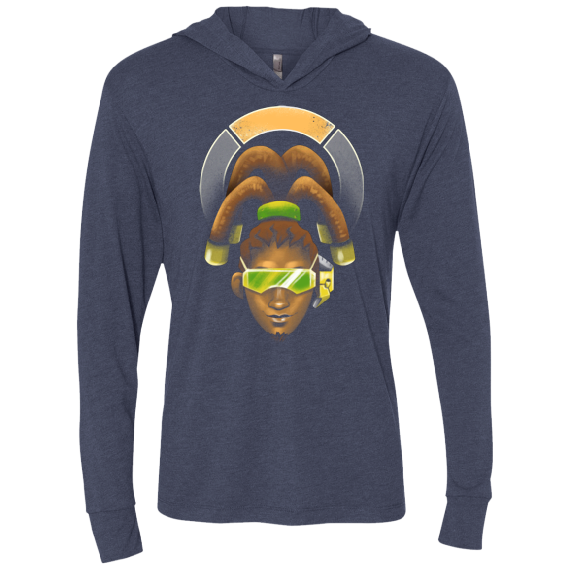 The Celebrity Triblend Long Sleeve Hoodie Tee