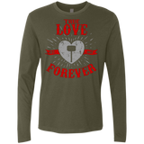 True Love Forever God Thunder Men's Premium Long Sleeve