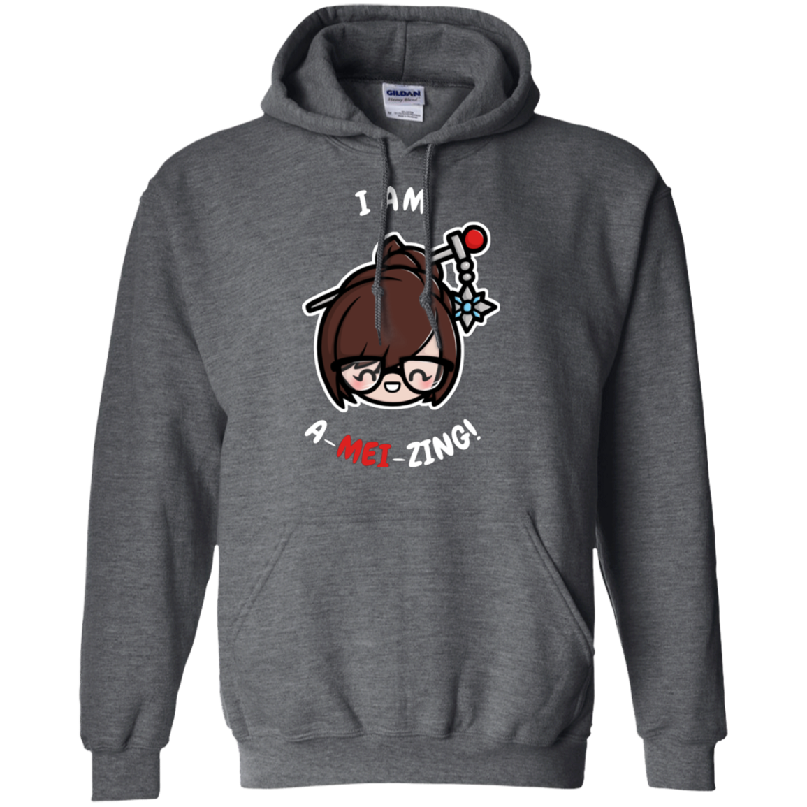 I Am A Mei Zing Pullover Hoodie