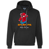 Spider Pig Build Line Premium Fleece Hoodie