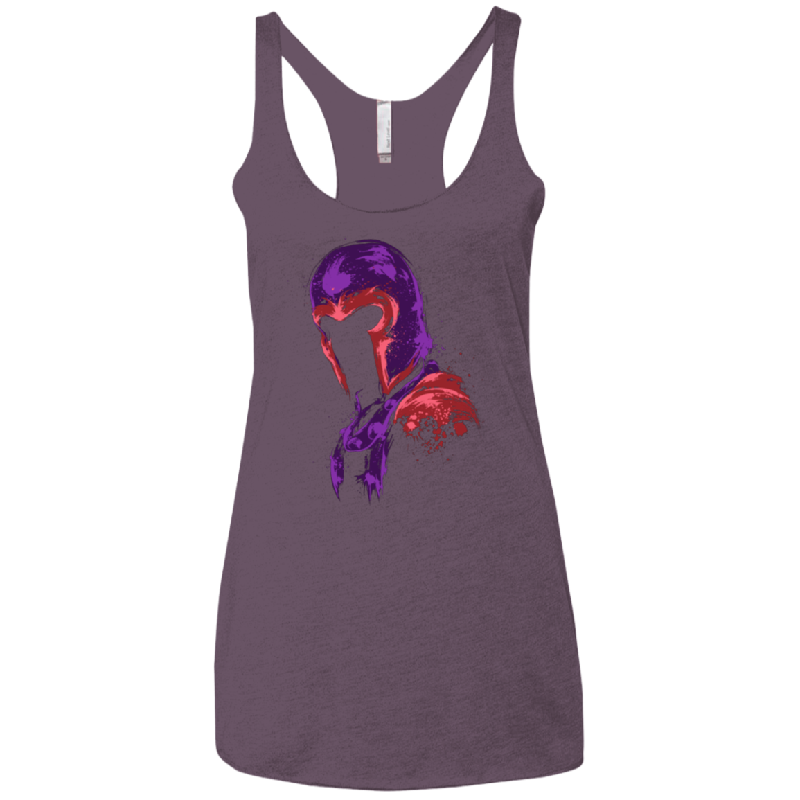 Power of magnetism Women's Triblend Racerback Tank