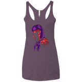 Power of magnetism Women's Triblend Racerback Tank