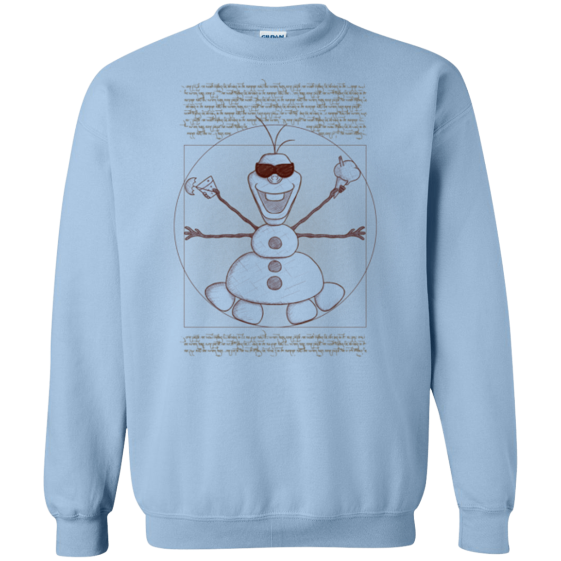 Vitruvian Summer Crewneck Sweatshirt