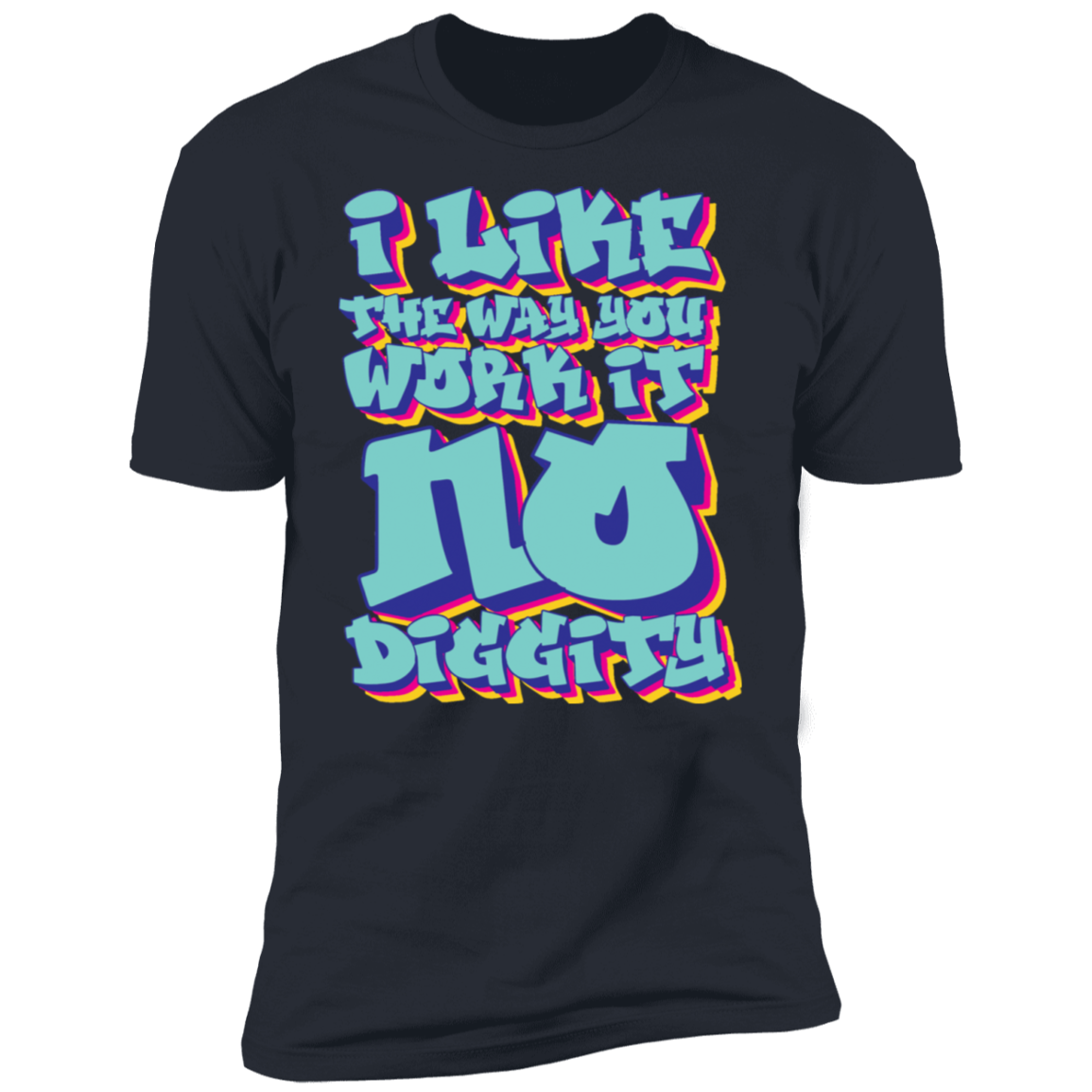 No Diggity Men's Premium T-Shirt