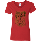 Mission to jabba palace Women's V-Neck T-Shirt