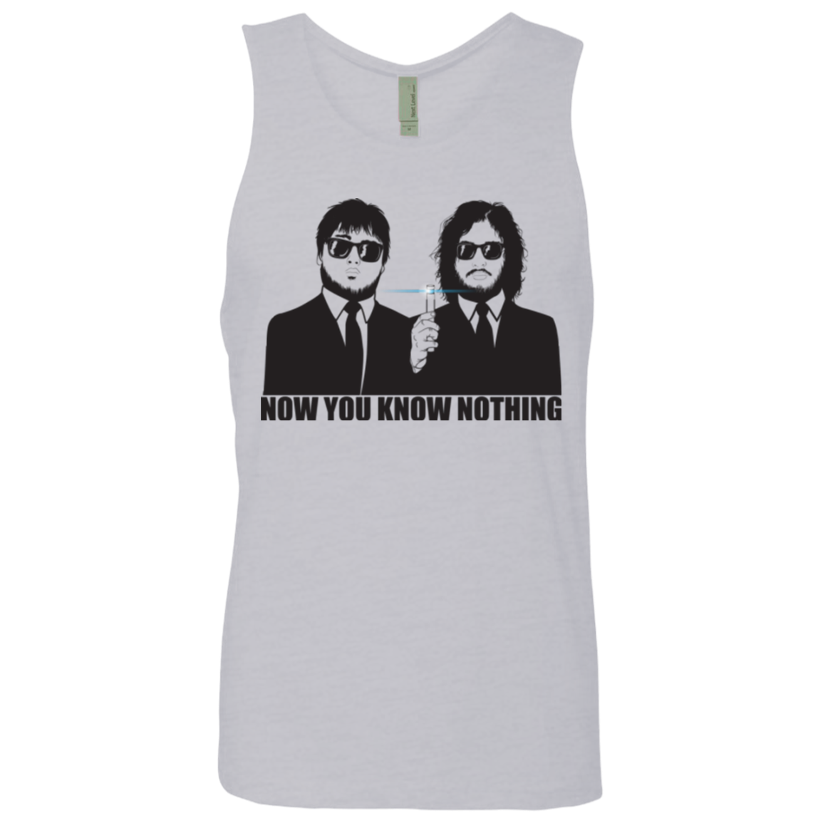 NOW YOU KNOW NOTHING Men's Premium Tank Top
