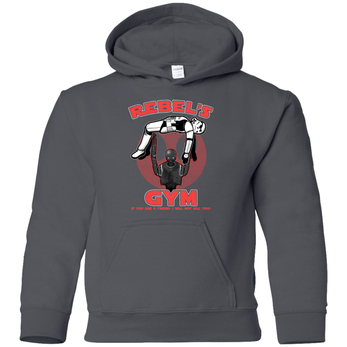 Rebel's Gym Youth Hoodie