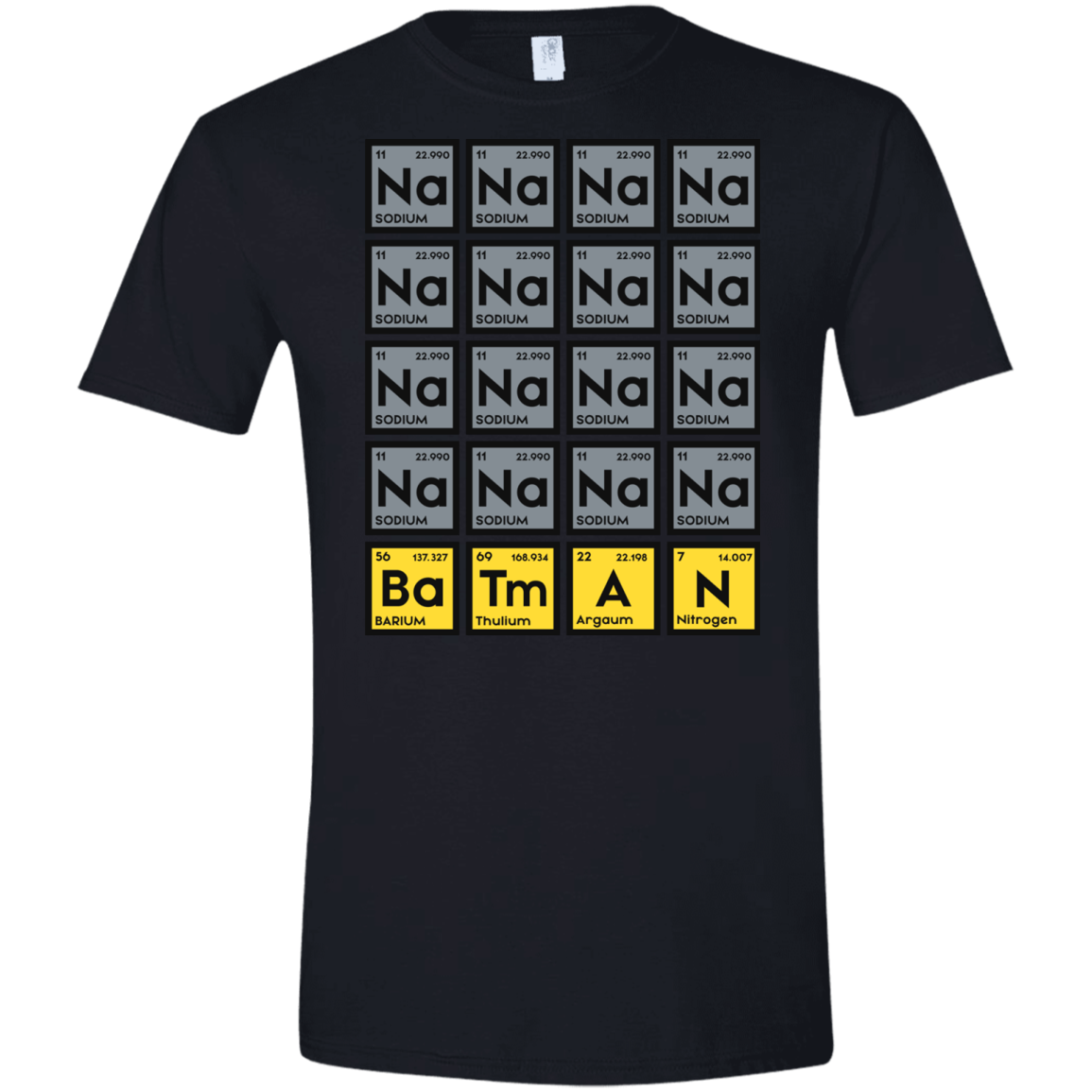 Batmanium Men's Semi-Fitted Softstyle