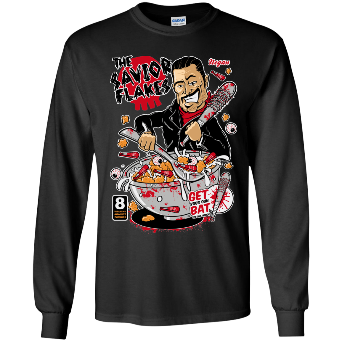 The Savior Flakes Youth Long Sleeve T-Shirt