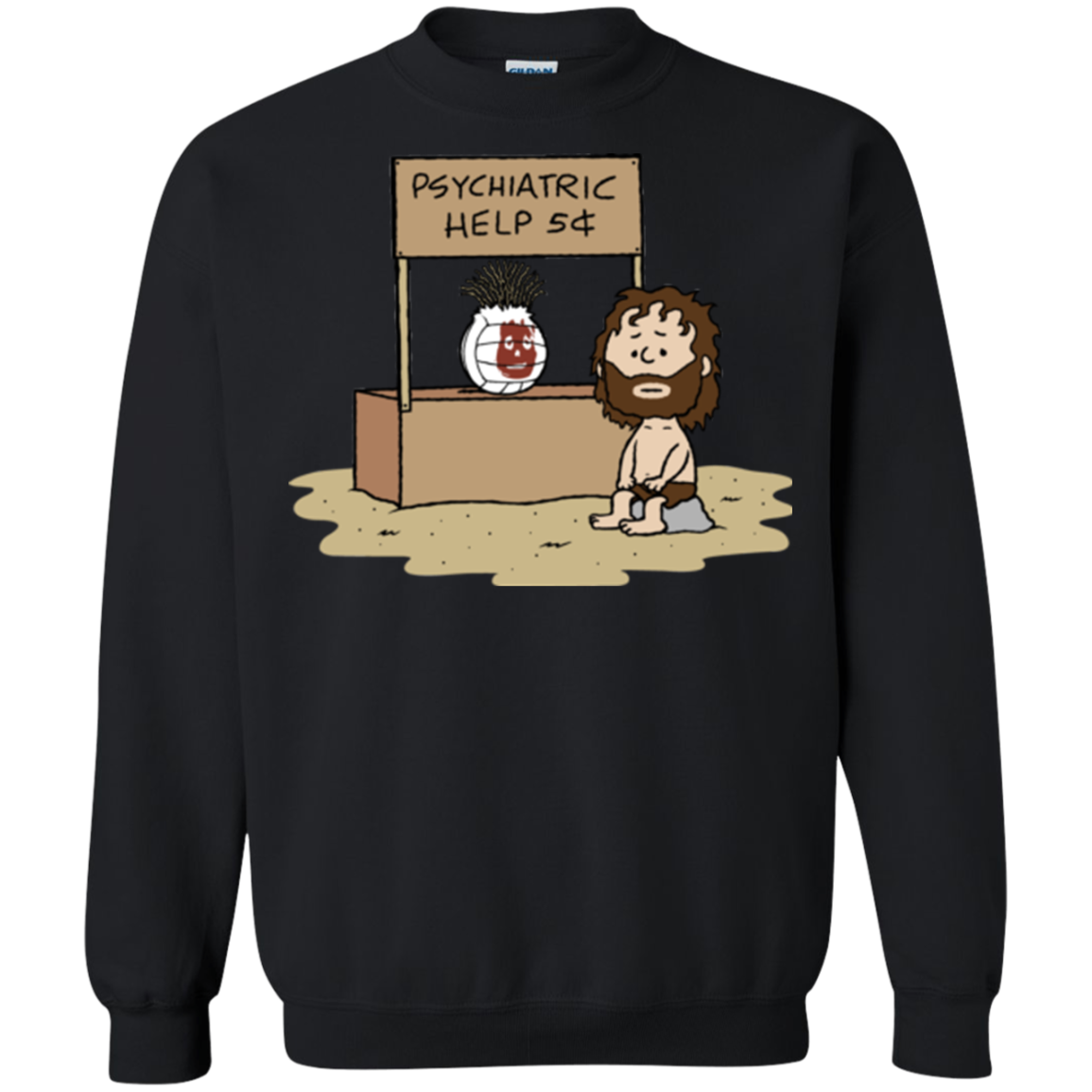 Volleyball Help Crewneck Sweatshirt