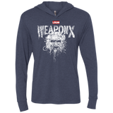 The Weapon Triblend Long Sleeve Hoodie Tee