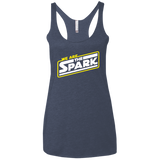 The Spark Women's Triblend Racerback Tank