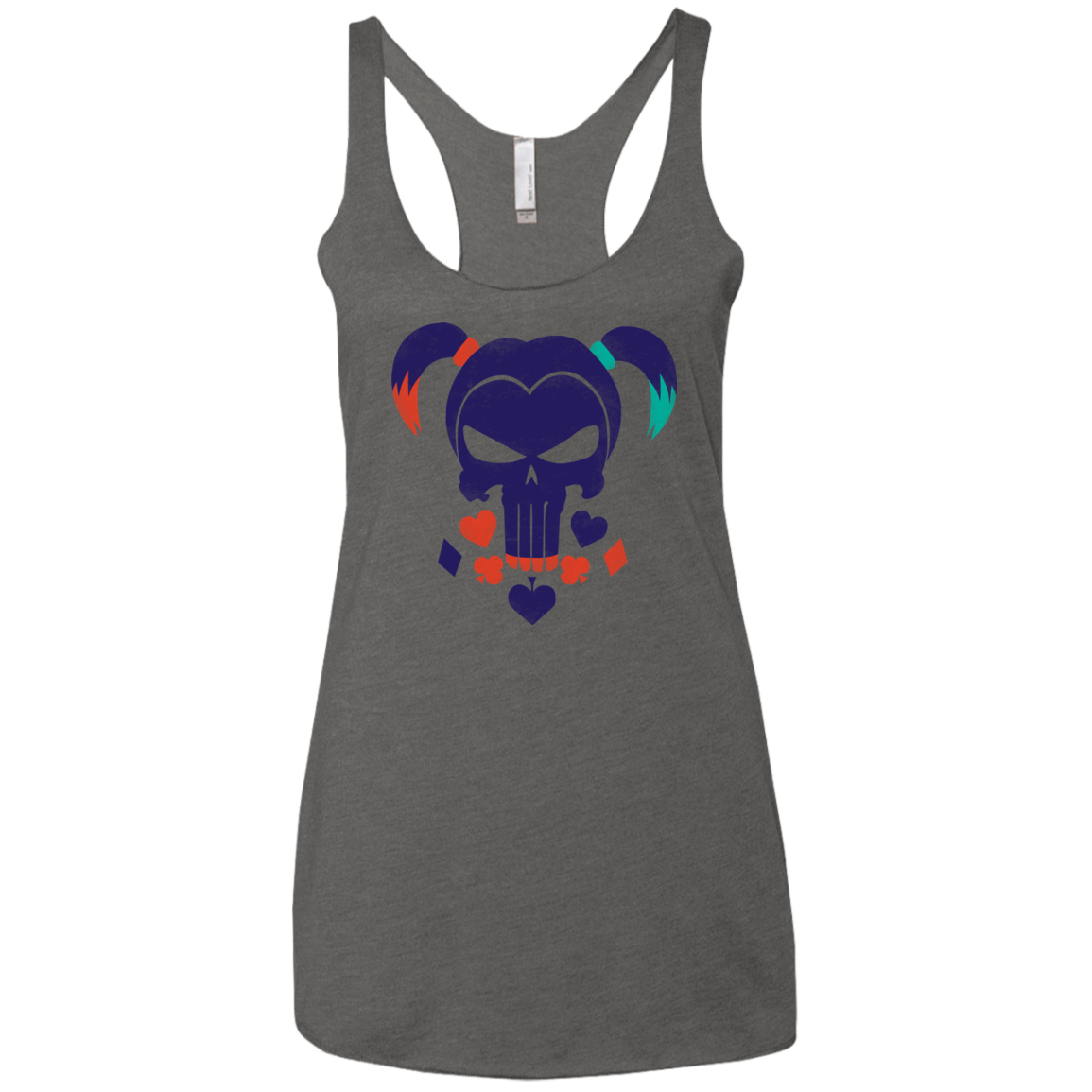 PUDDINSHER Women's Triblend Racerback Tank