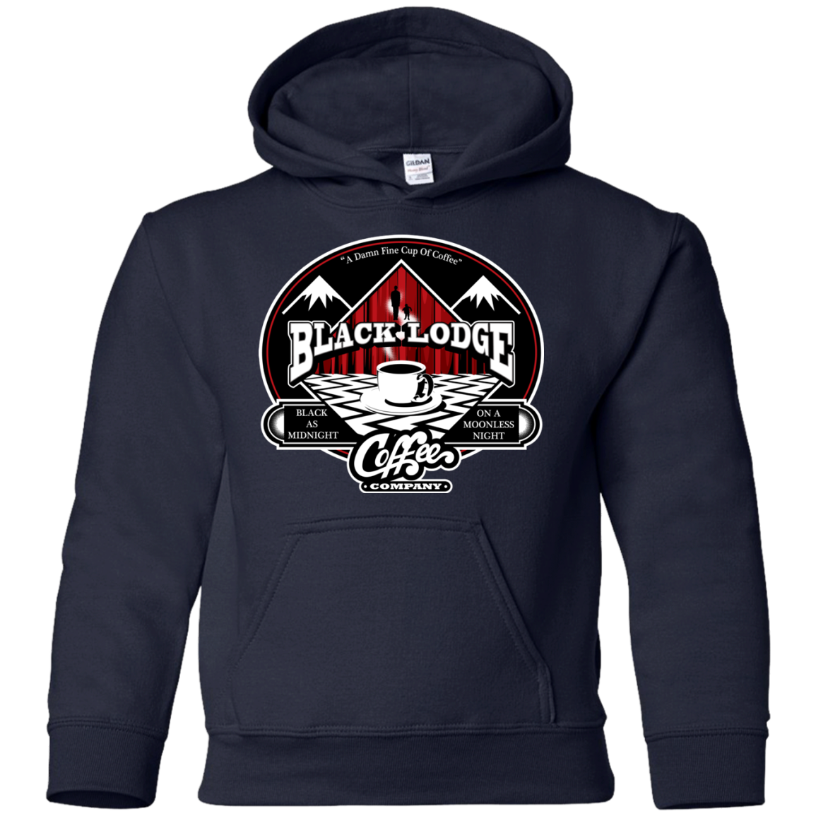 Black Lodge Coffee Company Youth Hoodie