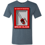 Break Glass Men's Triblend T-Shirt