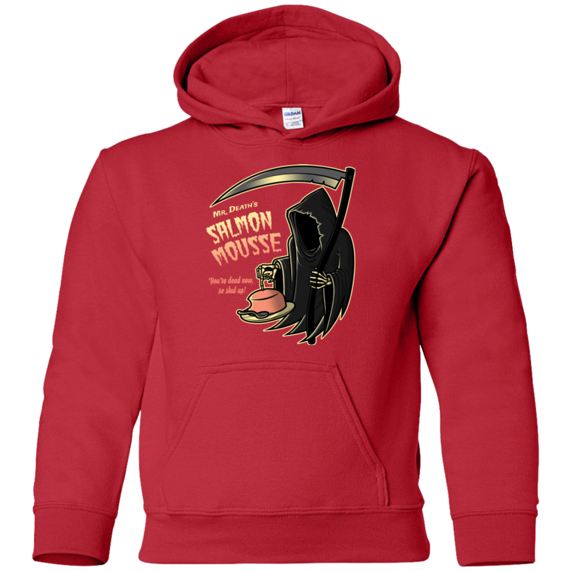 The Salmon Mousse Youth Hoodie