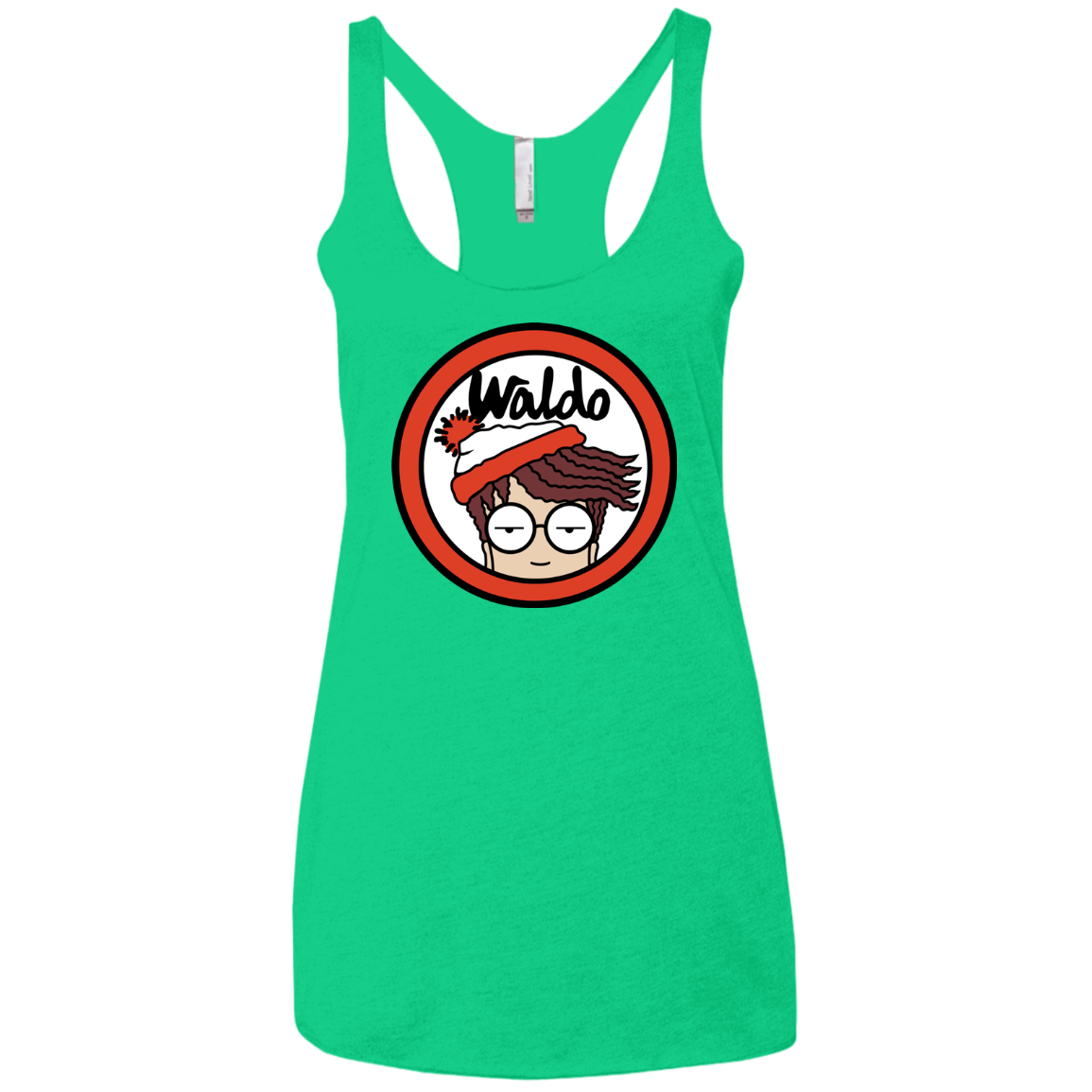 Waldario Women's Triblend Racerback Tank
