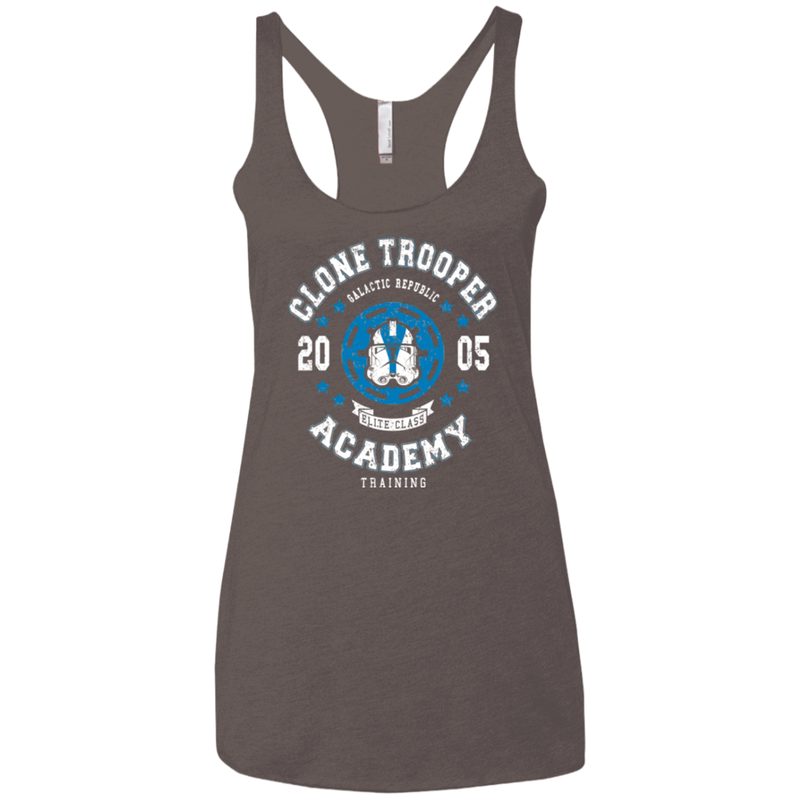 Clone Trooper Academy 05 Women's Triblend Racerback Tank