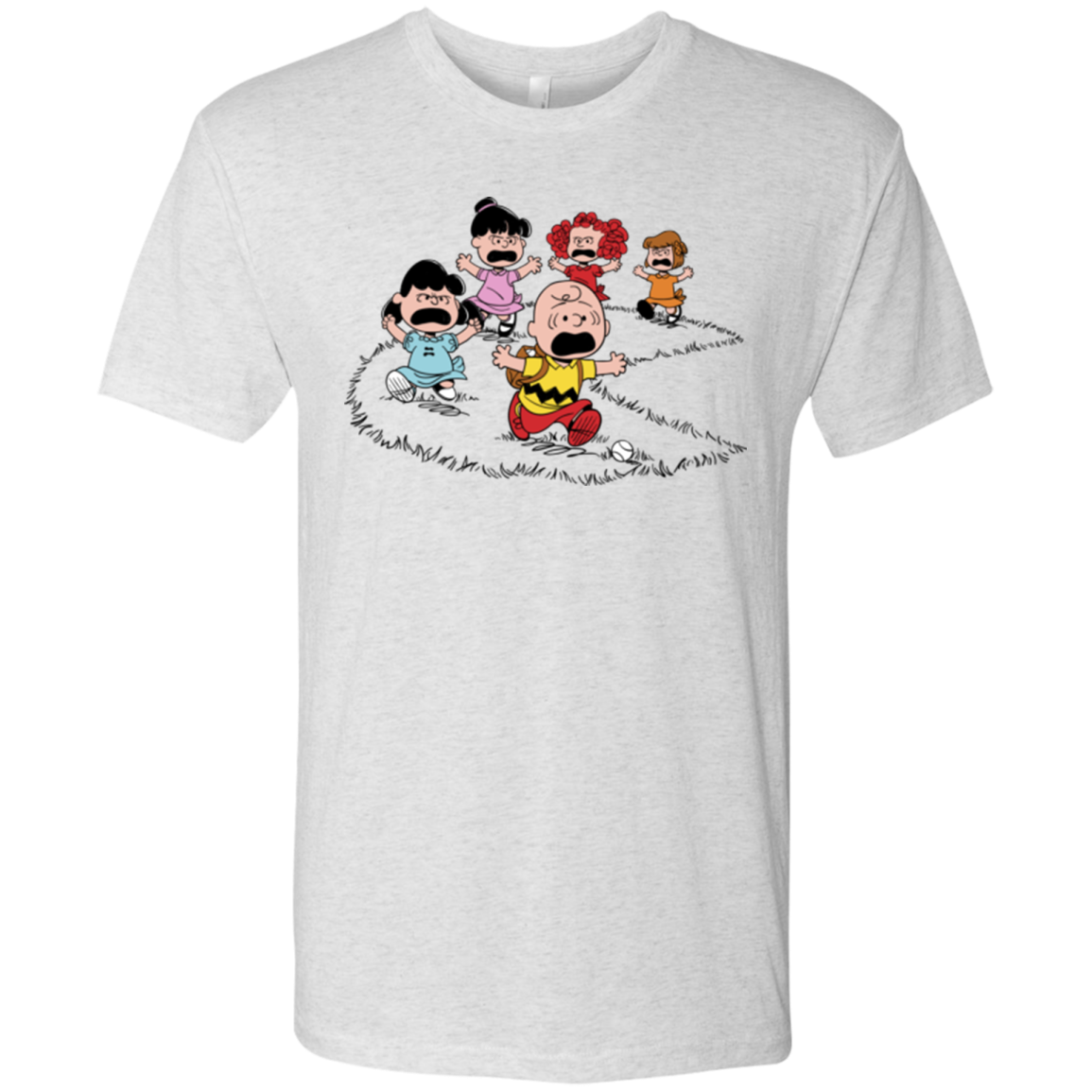 Charlie Pac Man Men's Triblend T-Shirt