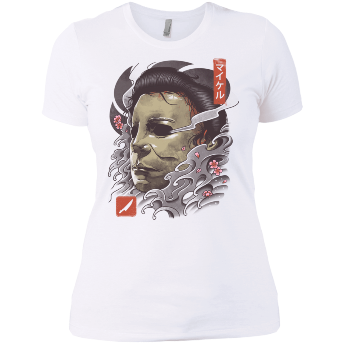 Oni Slasher Mask Women's Premium T-Shirt