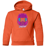 Spartan Helmet 80's Youth Hoodie