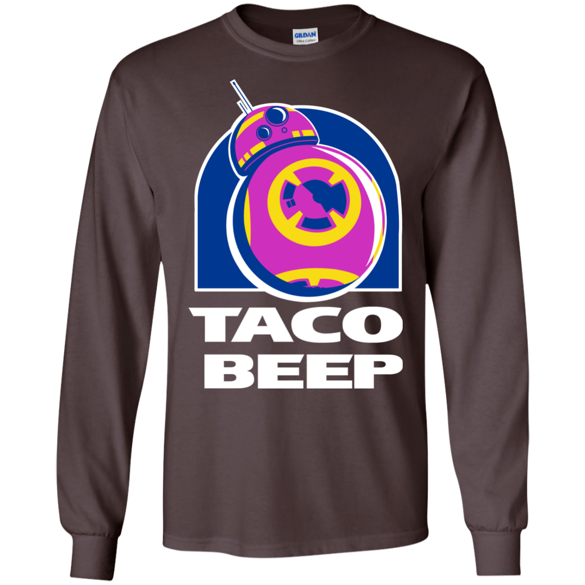 Taco Beep Men's Long Sleeve T-Shirt