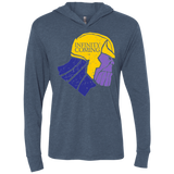 Infinity is Coming Triblend Long Sleeve Hoodie Tee