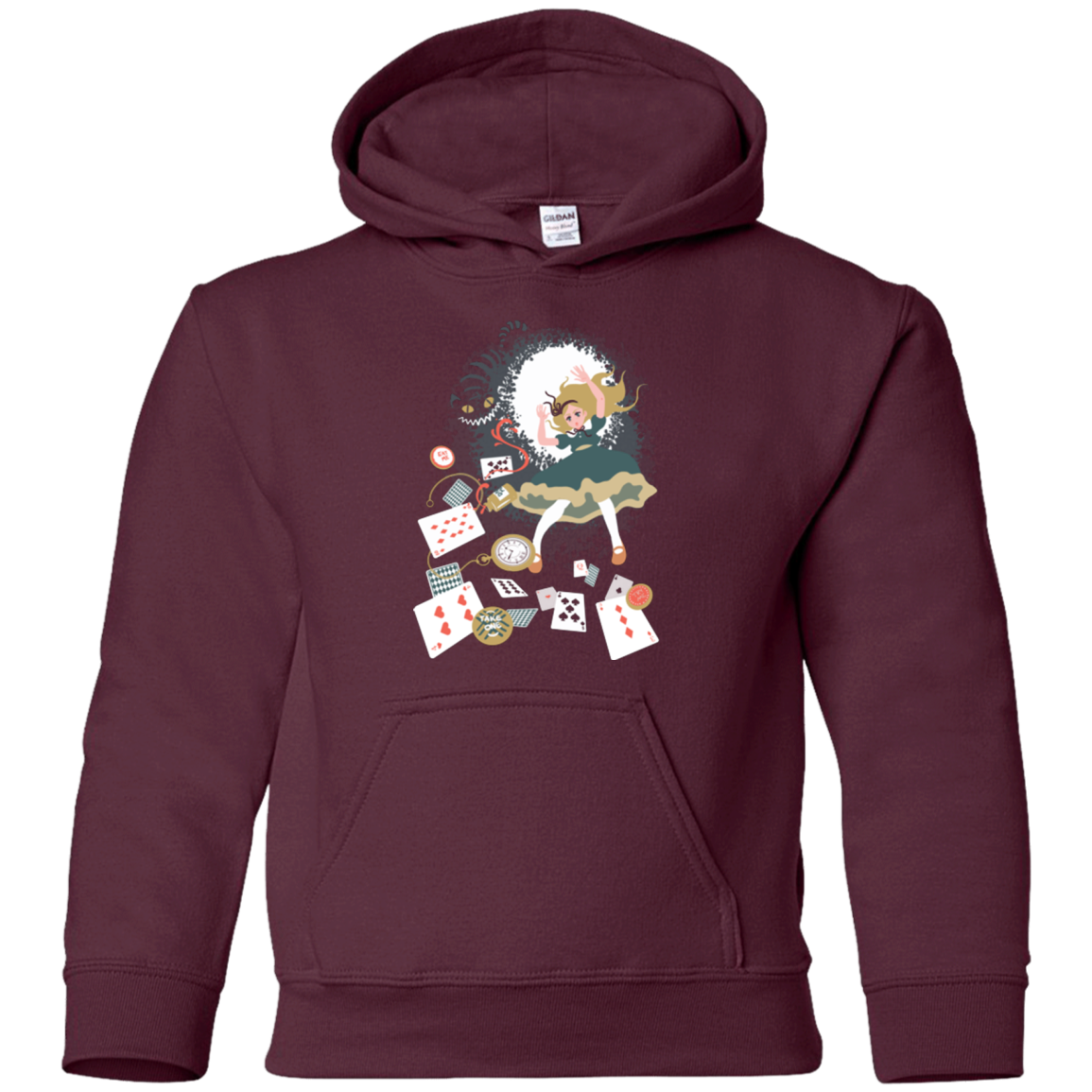 Down the rabbit hole Youth Hoodie