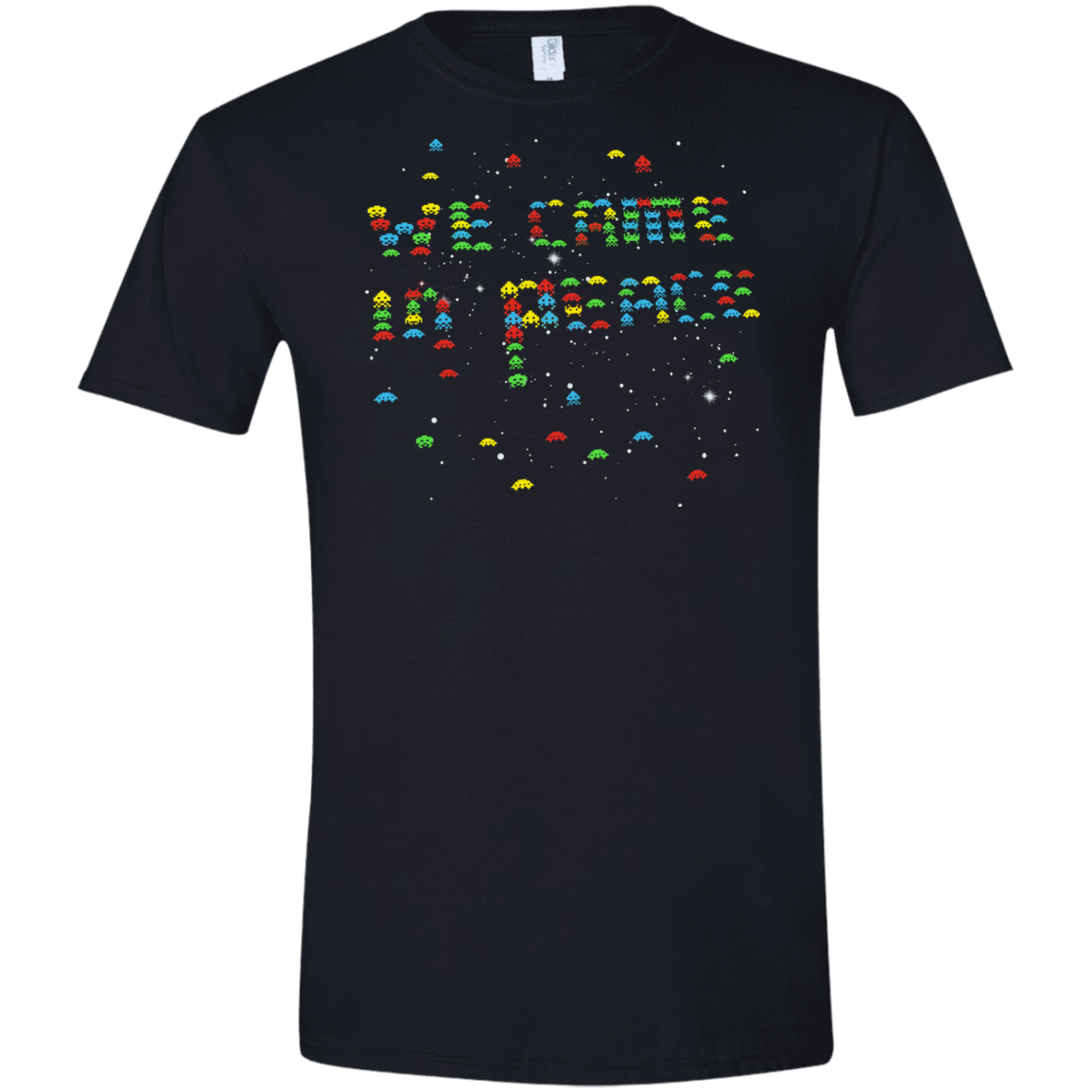 We came in peace Men's Semi-Fitted Softstyle
