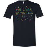 We came in peace Men's Semi-Fitted Softstyle