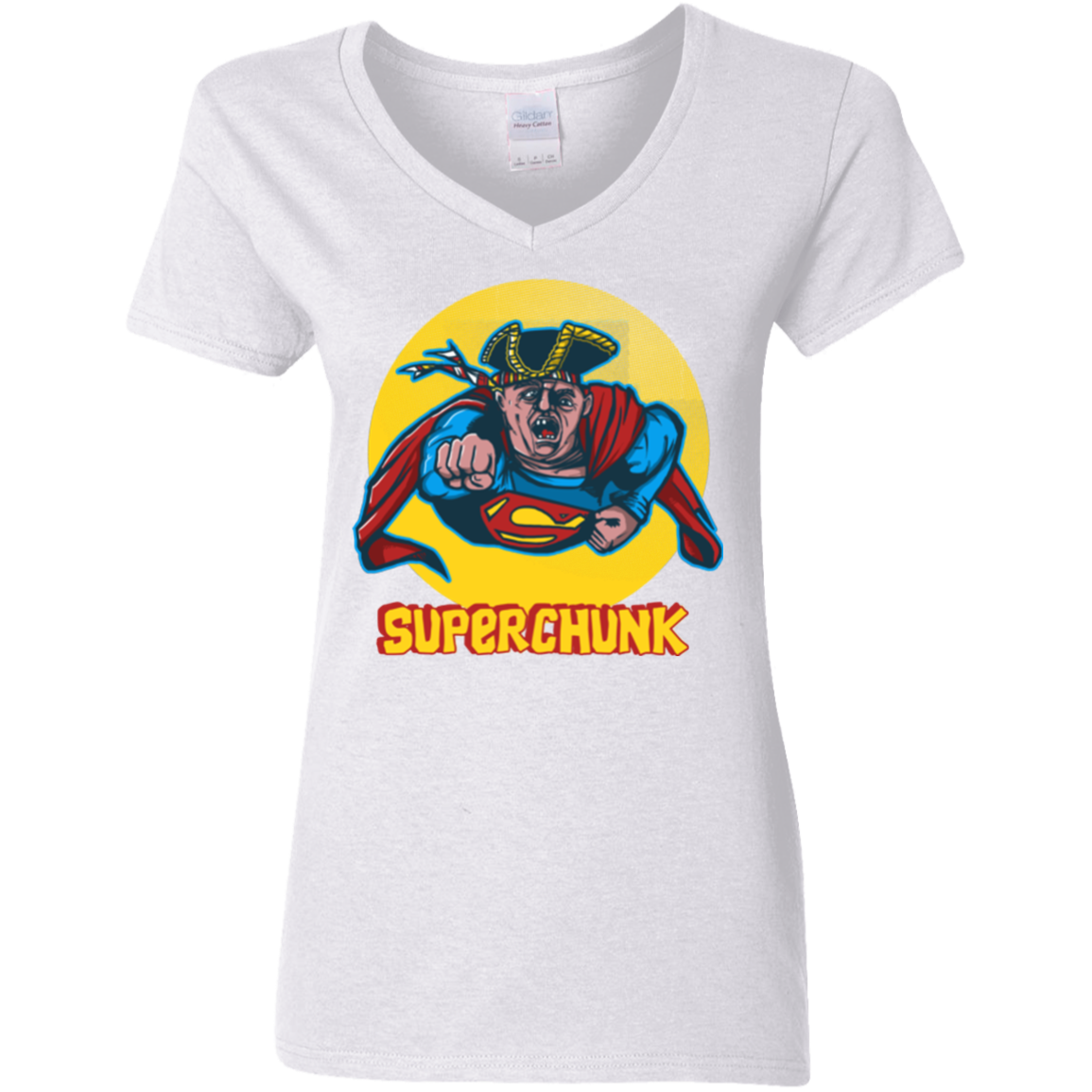 Super Chunk Women's V-Neck T-Shirt