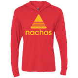 Nachos Triblend Long Sleeve Hoodie Tee