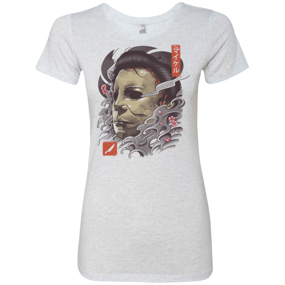 Oni Slasher Mask Women's Triblend T-Shirt
