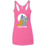 Peanut Wars Women's Triblend Racerback Tank