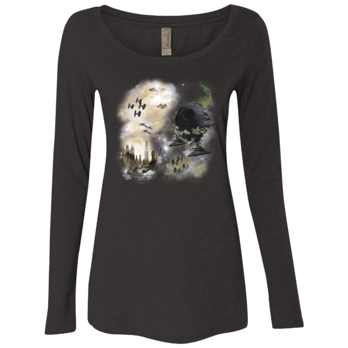 Postcards from The Empire Women's Triblend Long Sleeve Shirt