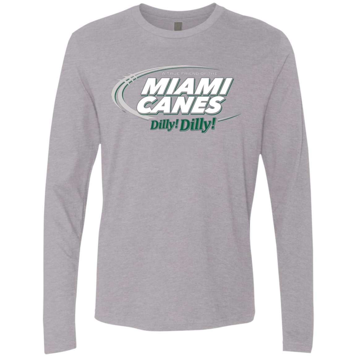 Miami Dilly Dilly Men's Premium Long Sleeve