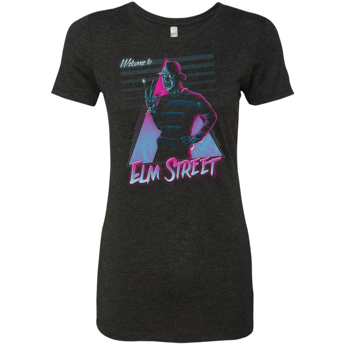 Welcome to Elm Street Women's Triblend T-Shirt