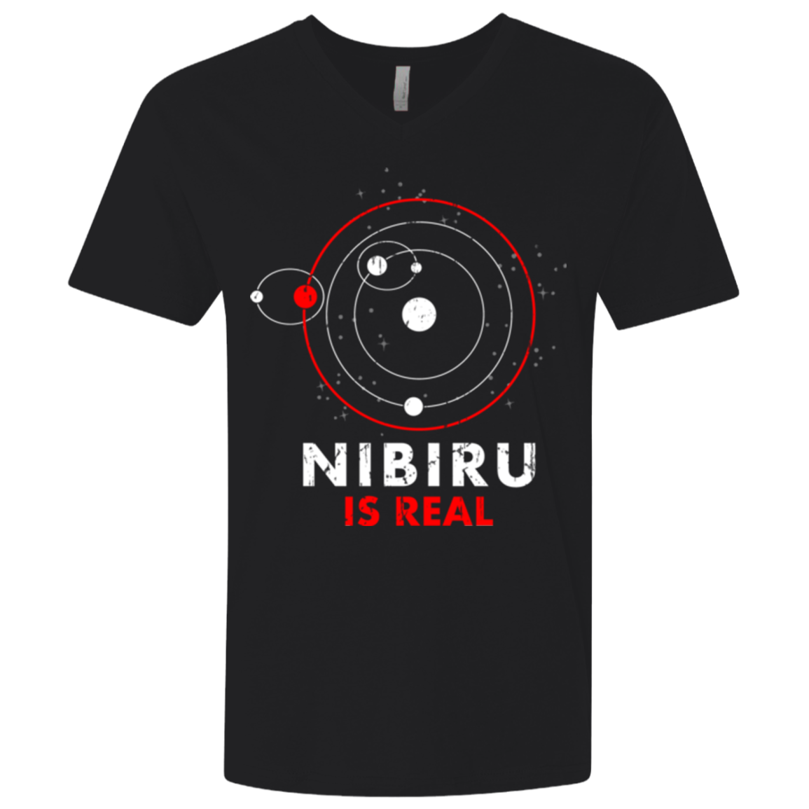 Nibiru is Real Men's Premium V-Neck